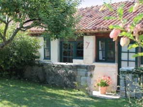 1 Bedroom Stone Cottage on an Estate with Golf, Tennis & Swimming nr Aubeterre, Nouvelle Aquitaine, France